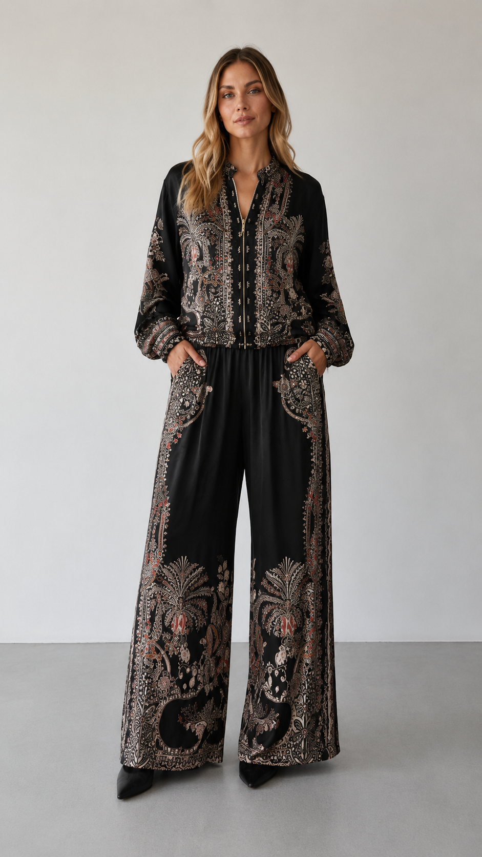 Savannah Paisley Lounge Set