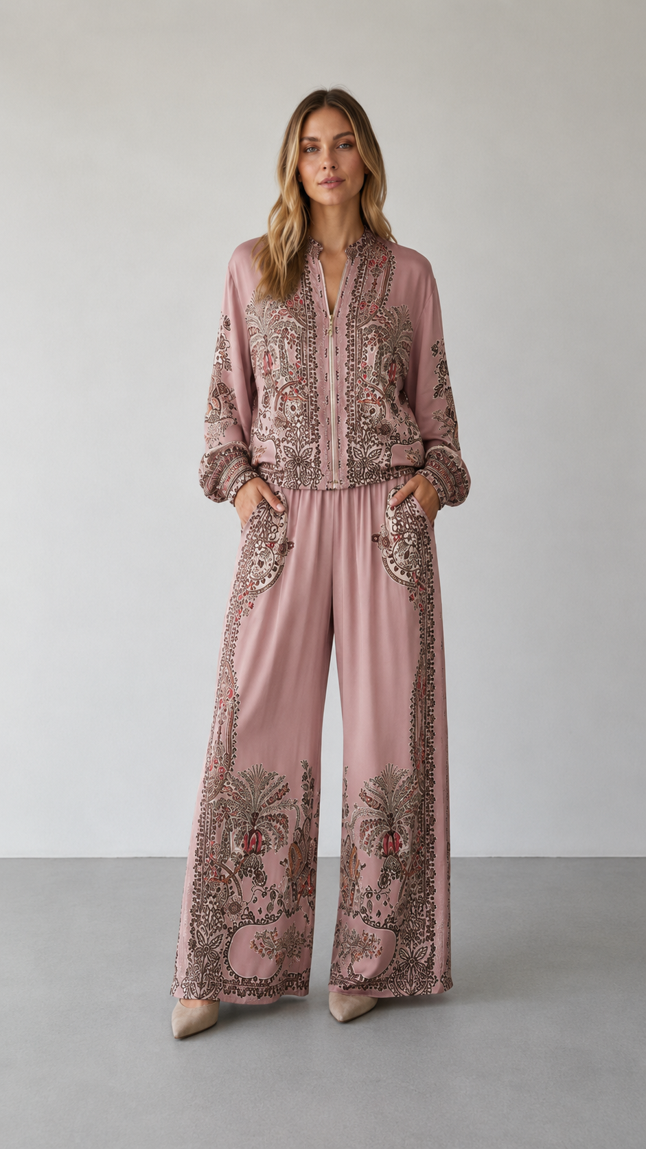 Savannah Paisley Lounge Set