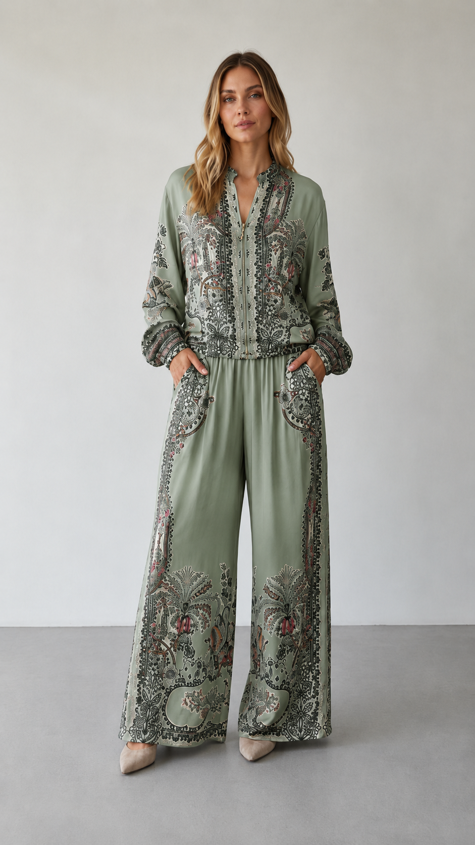 Savannah Paisley Lounge Set
