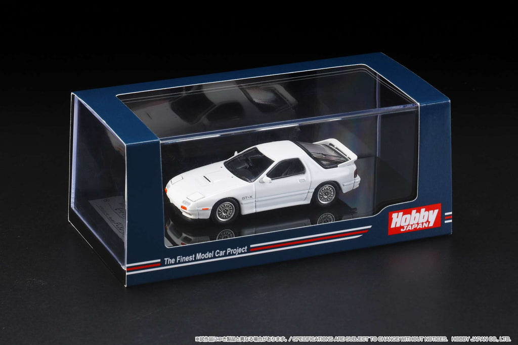 Hobby Japan 1:64 Mazda RX-7 FC3S GT-X in Crystal White