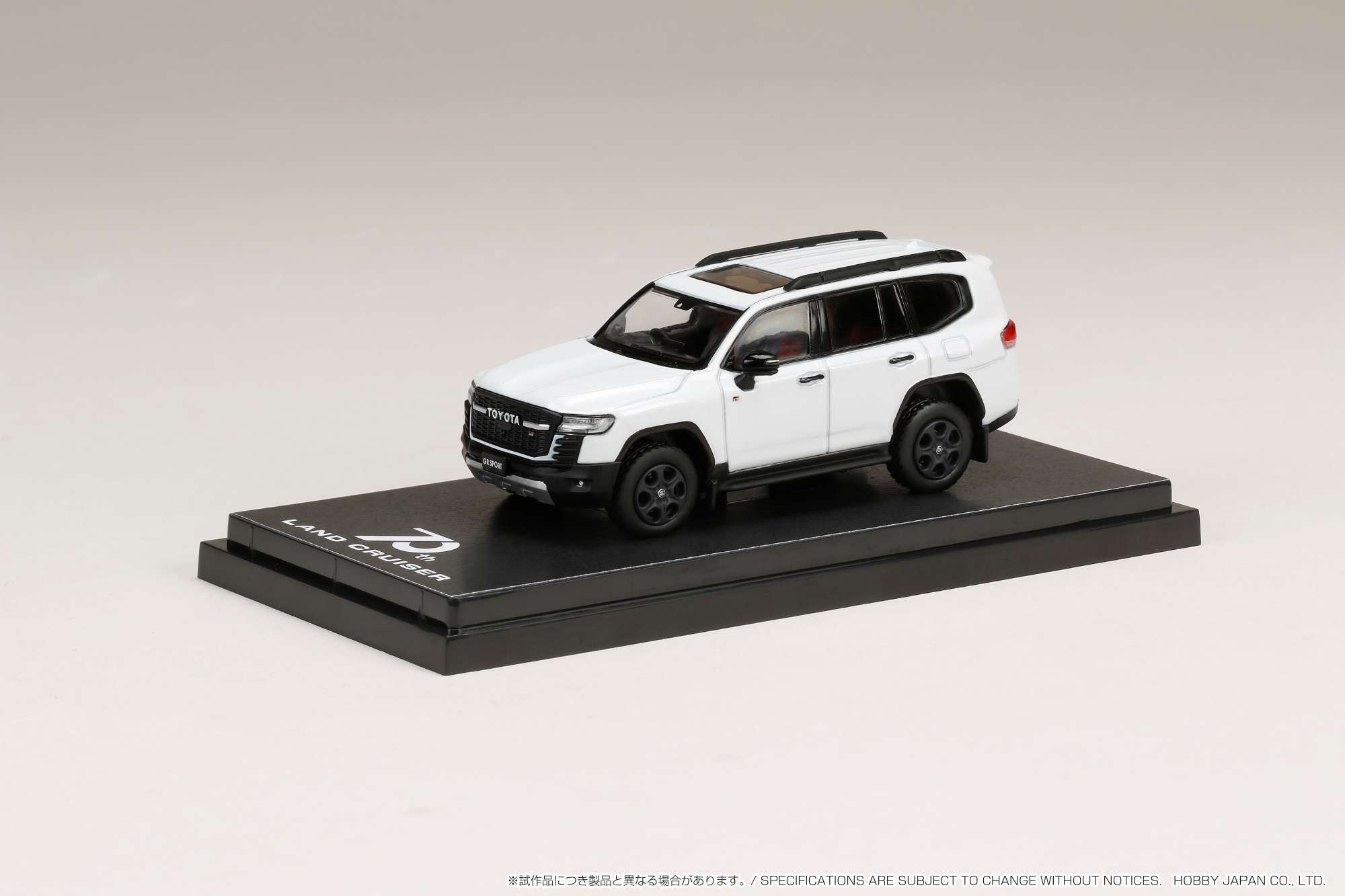 Hobby Japan 1:64 Toyota Land Cruiser (JA300W) GR Sport in Pearl White
