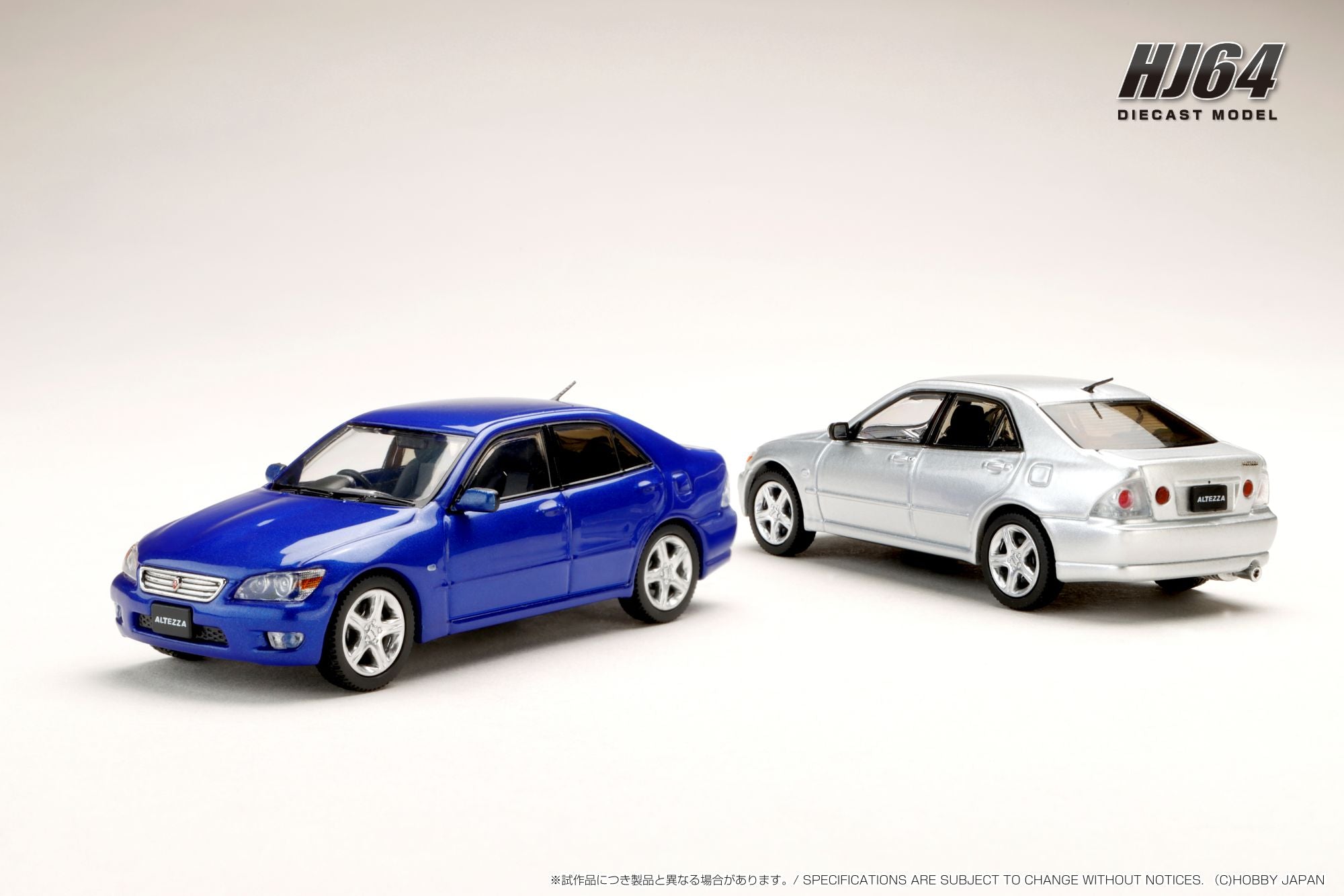 Hobby Japan 1:64 Toyota ALTEZZA RS200 (E10) 1998 in Black