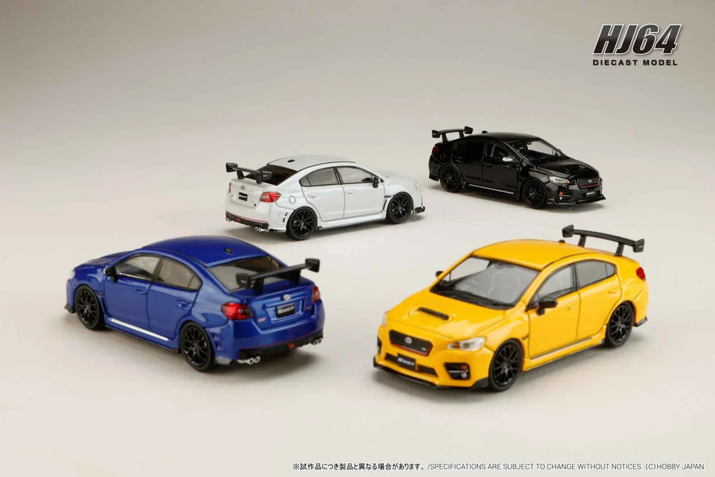 *PREORDER* Hobby Japan 1:64 Subaru S207 NBR Challenge Package in WR Blue Pearl