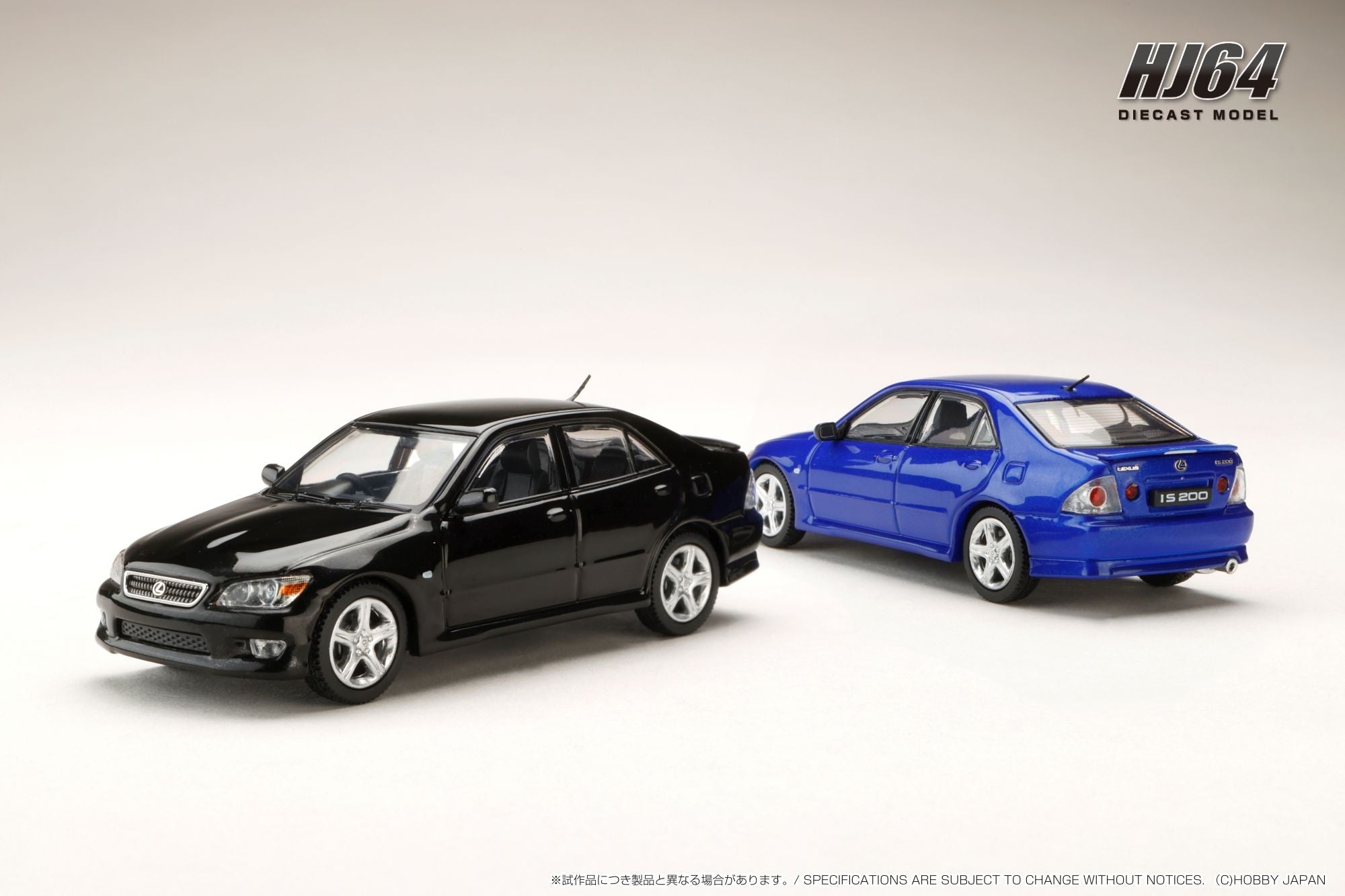 Hobby Japan 1:64 Toyota ALTEZZA RS200 (E10) 1999 in Silver