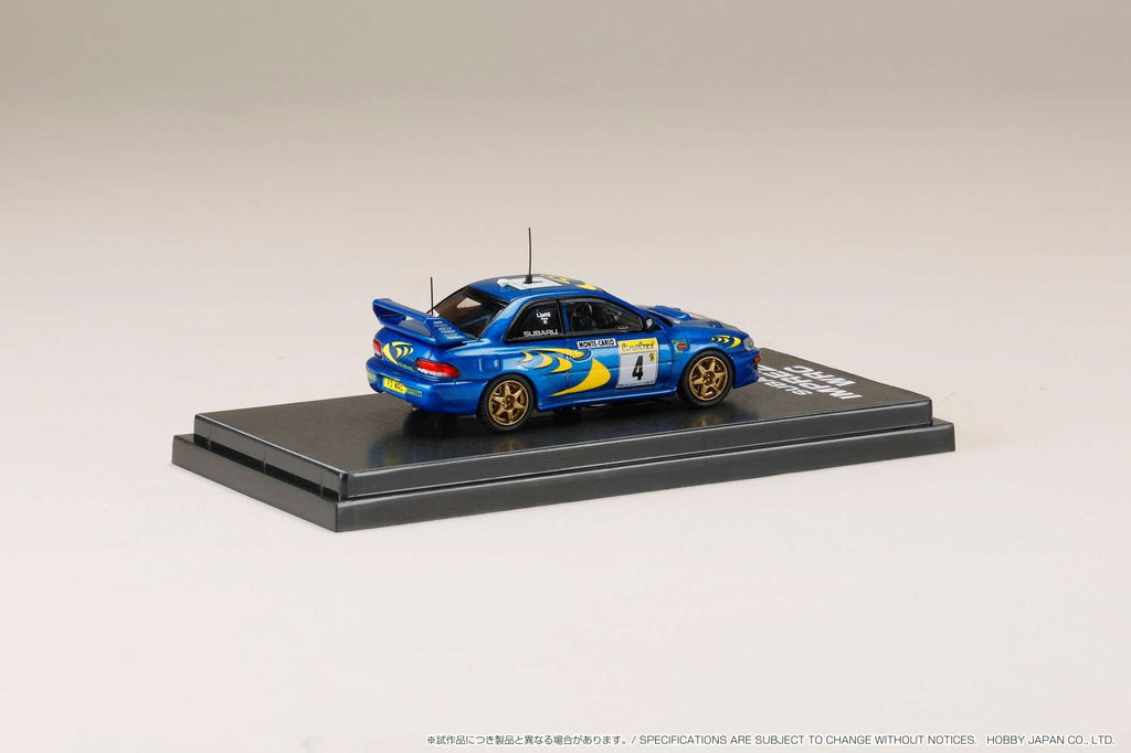 Hobby Japan 1:64 Subaru Impreza WRC 1997 #4 Monte Carlo WINNER
