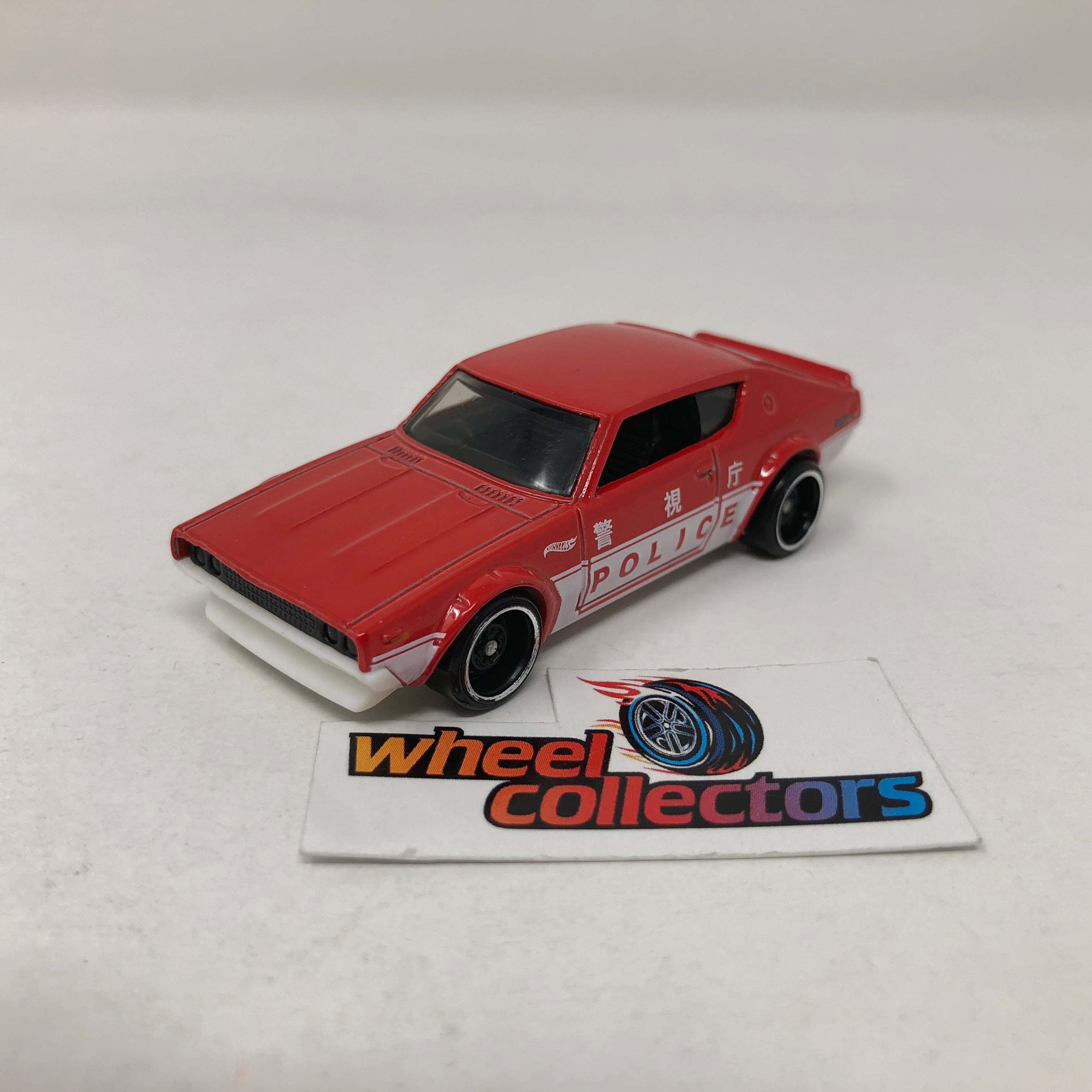 Skyline GTR 2000 Police * Red * Hot Wheels Loose 1:64 Scale