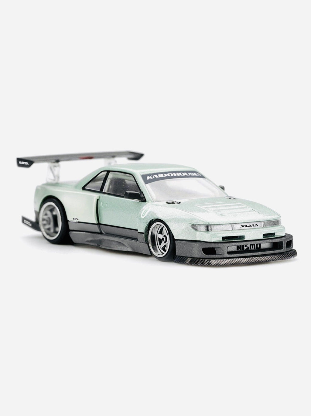 Mini GT x Kaido House Collab Factory Sealed Nissan Silvia S13-R KAIDO WORKS V1 Sea Foam Green #232