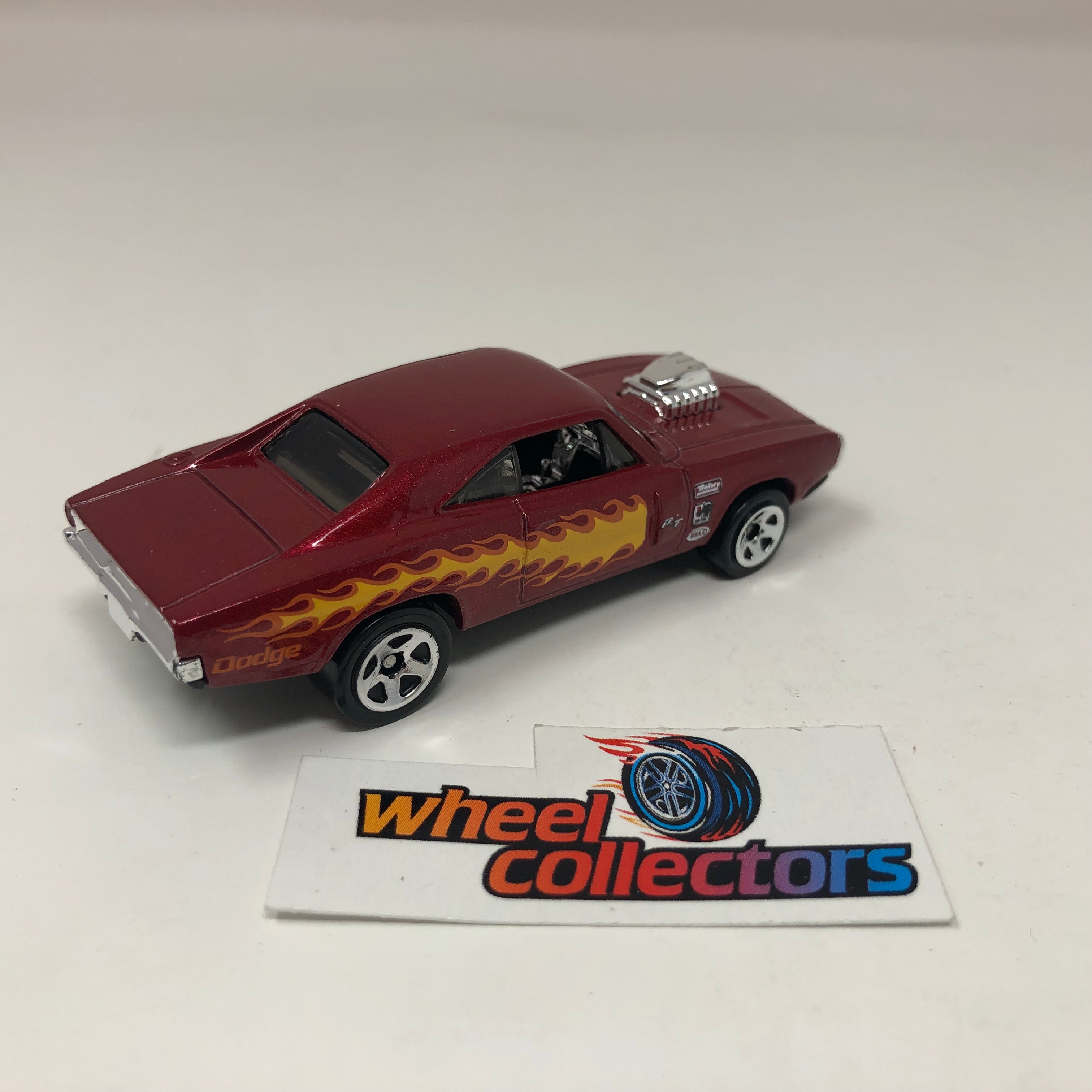 70 Dodge Charger R/T * Burgandy * Hot Wheels Loose 1:64 Scale