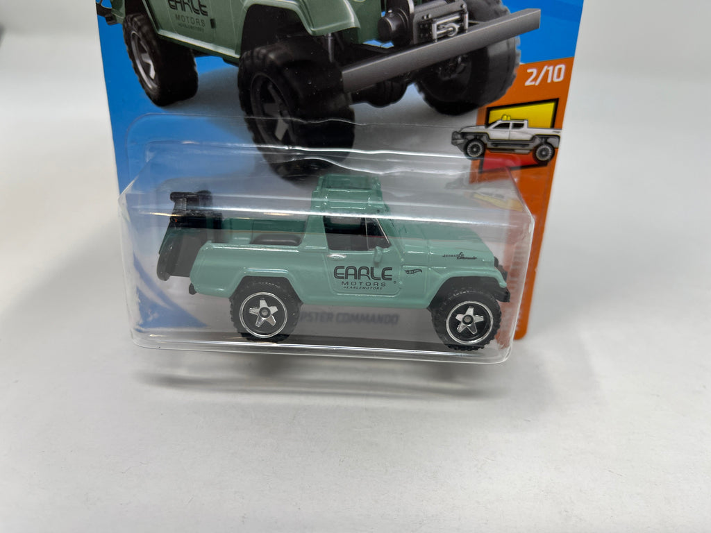 67 Jeepster Commando #84 * 2019 Hot Wheels * Green