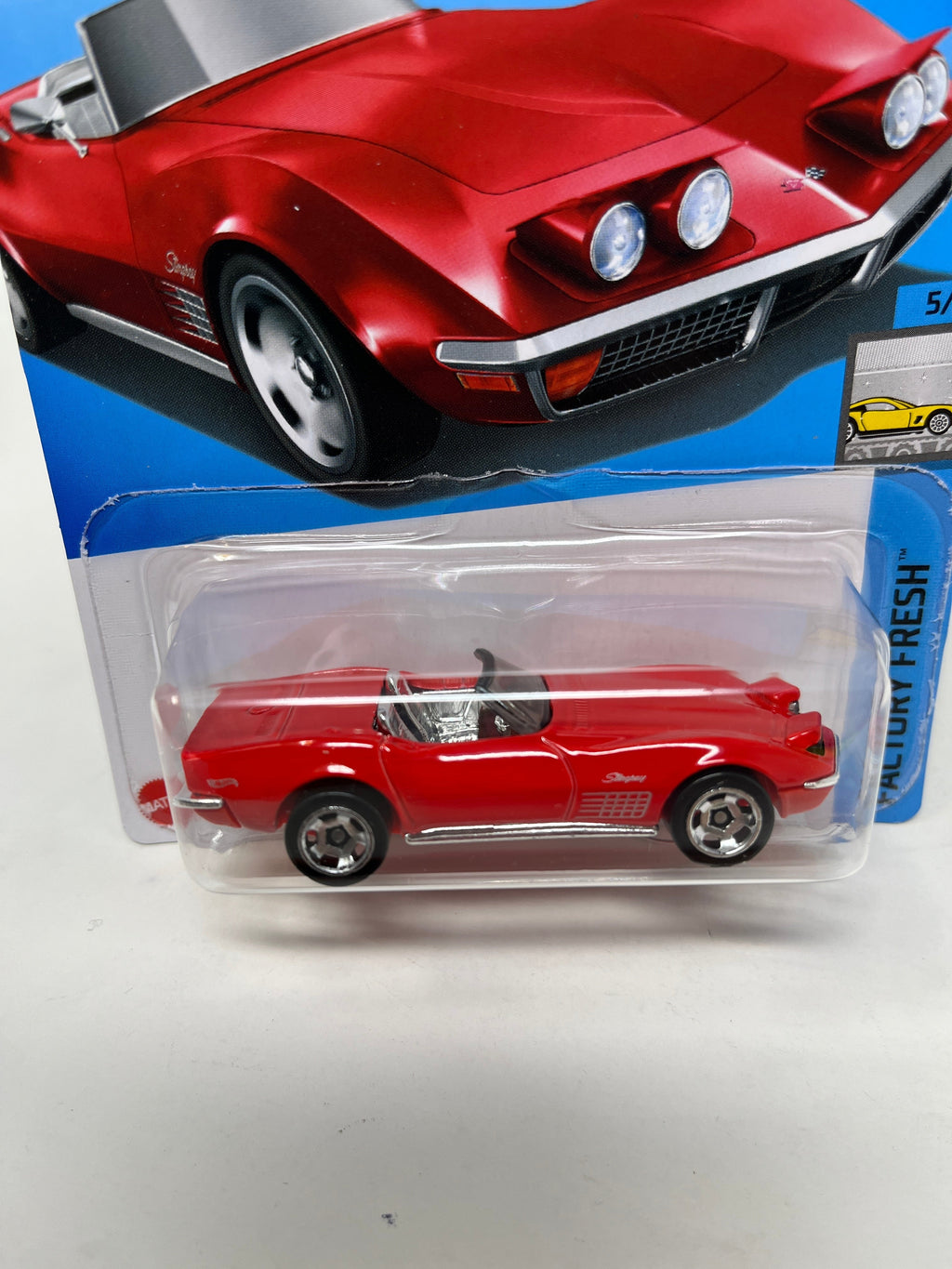 72 Stingray Convertible #47 * RED * 2024 Hot Wheels
