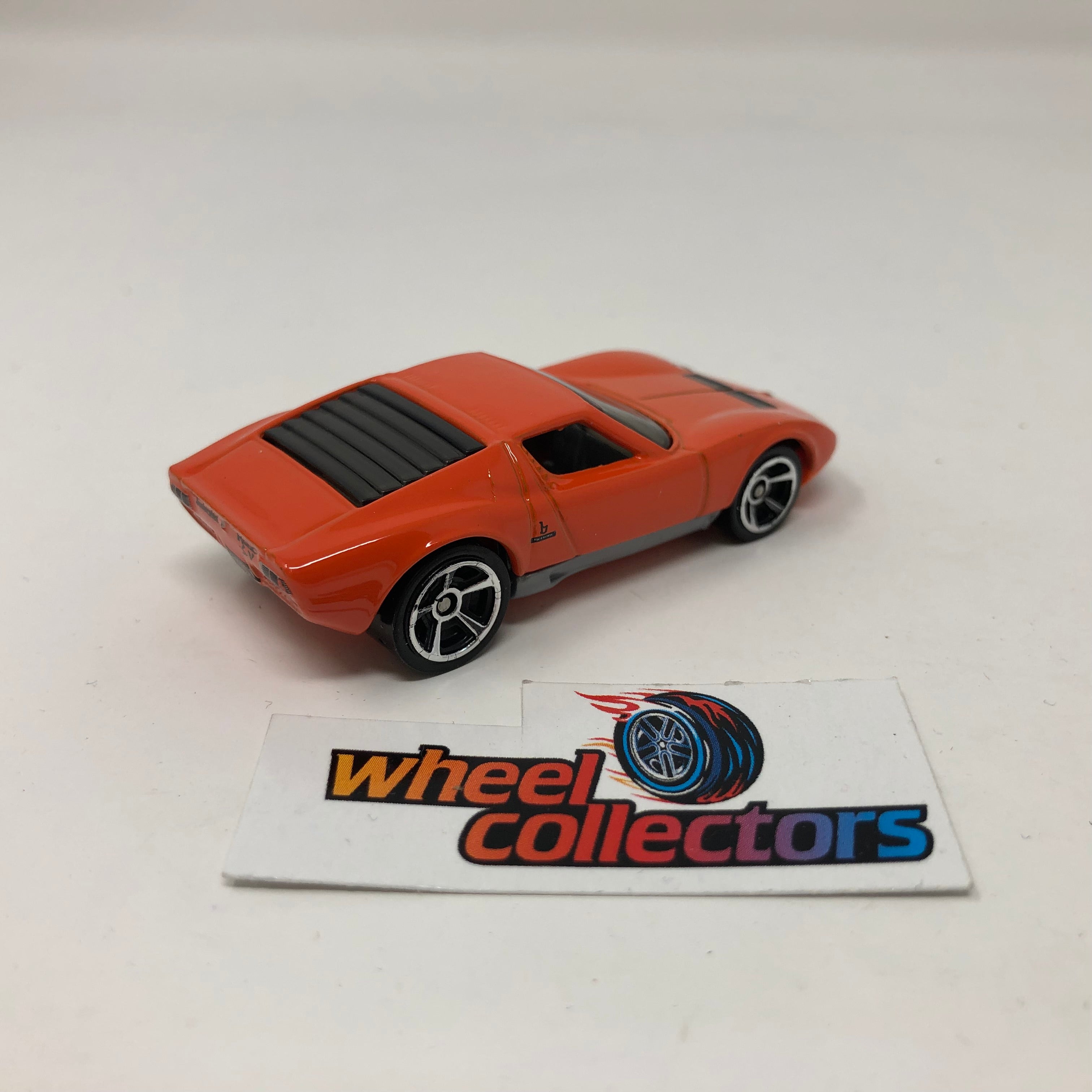 71 Lamborghini Miura SV * Orange * Hot Wheels Loose 1:64 Scale