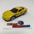 12 Corvette Z06 * Yellow * Hot Wheels Loose 1:64 Scale