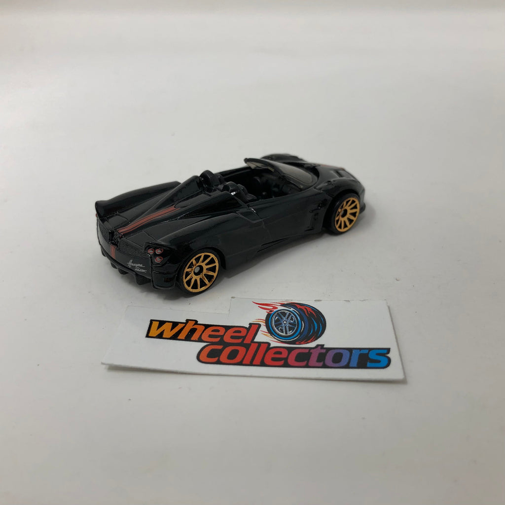 17 Pagani Huayra Roadster * Black * Hot Wheels Loose 1:64 Scale