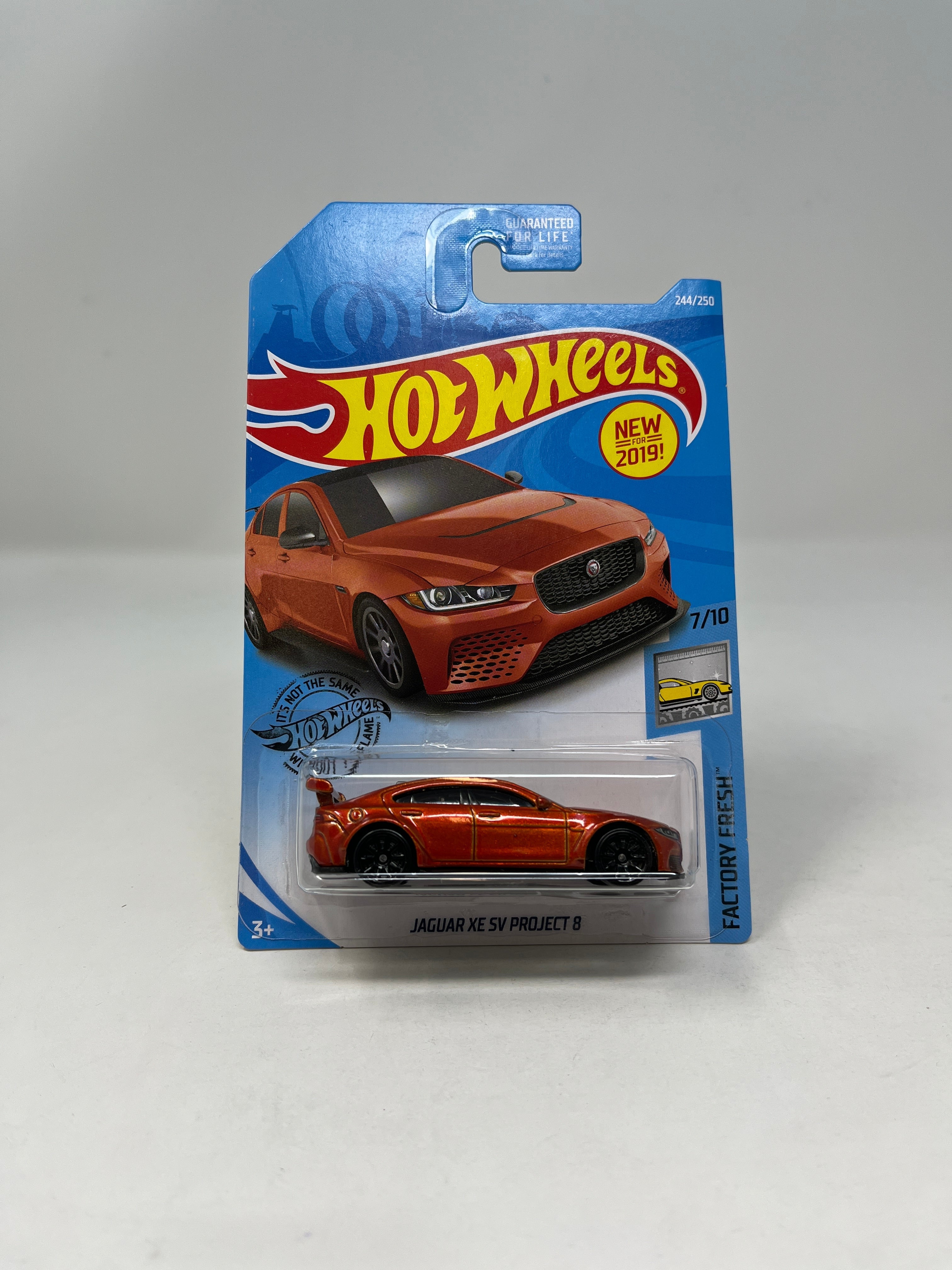 Jaguar XE SV Project 8 #244 * Orange * 2019 Hot Wheels