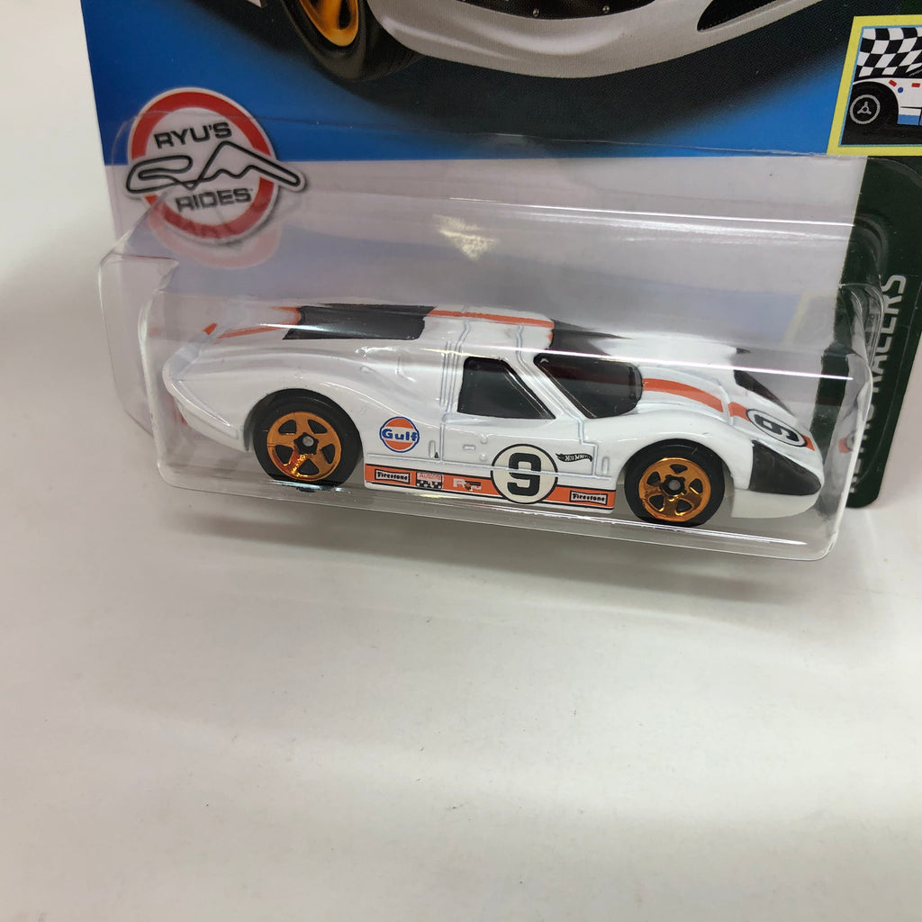 67 Ford GT40 Mk.IV #58 * White Gulf * 2022 Hot Wheels Basic