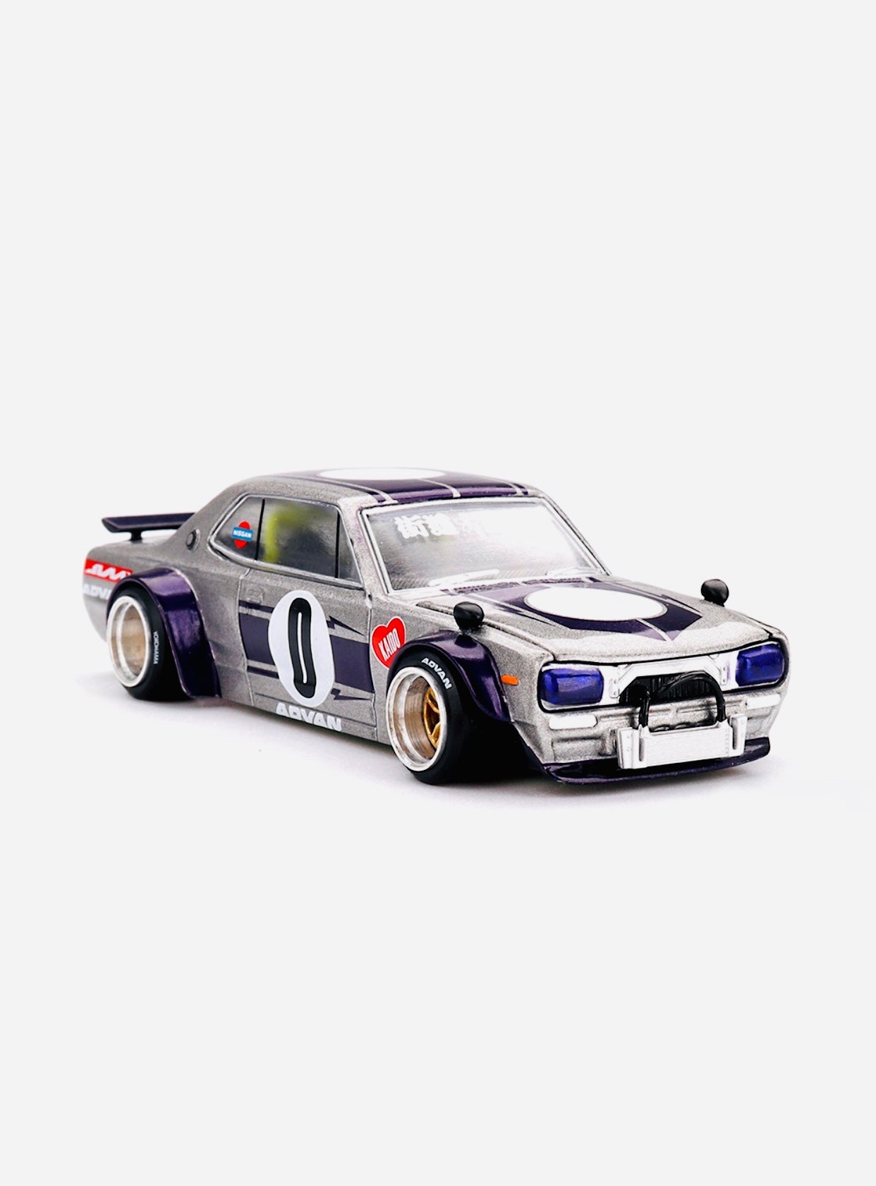 Mini GT x Kaido House Collab Factory Sealed Nissan Skyline 2000GT-R (KPGC10) Kaido Works V1 #165