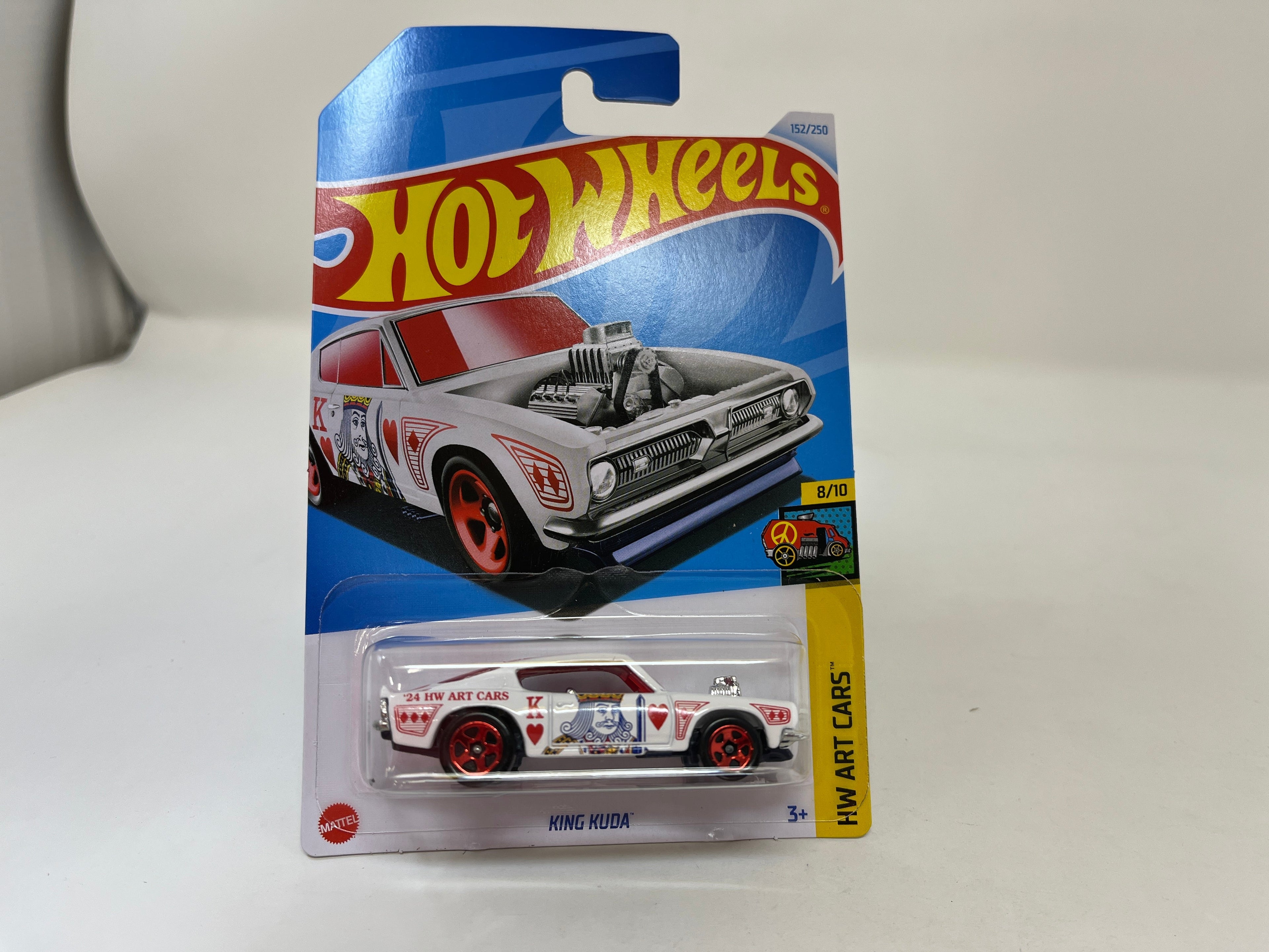King Kuda #152 * White * 2024 Hot Wheels Case H