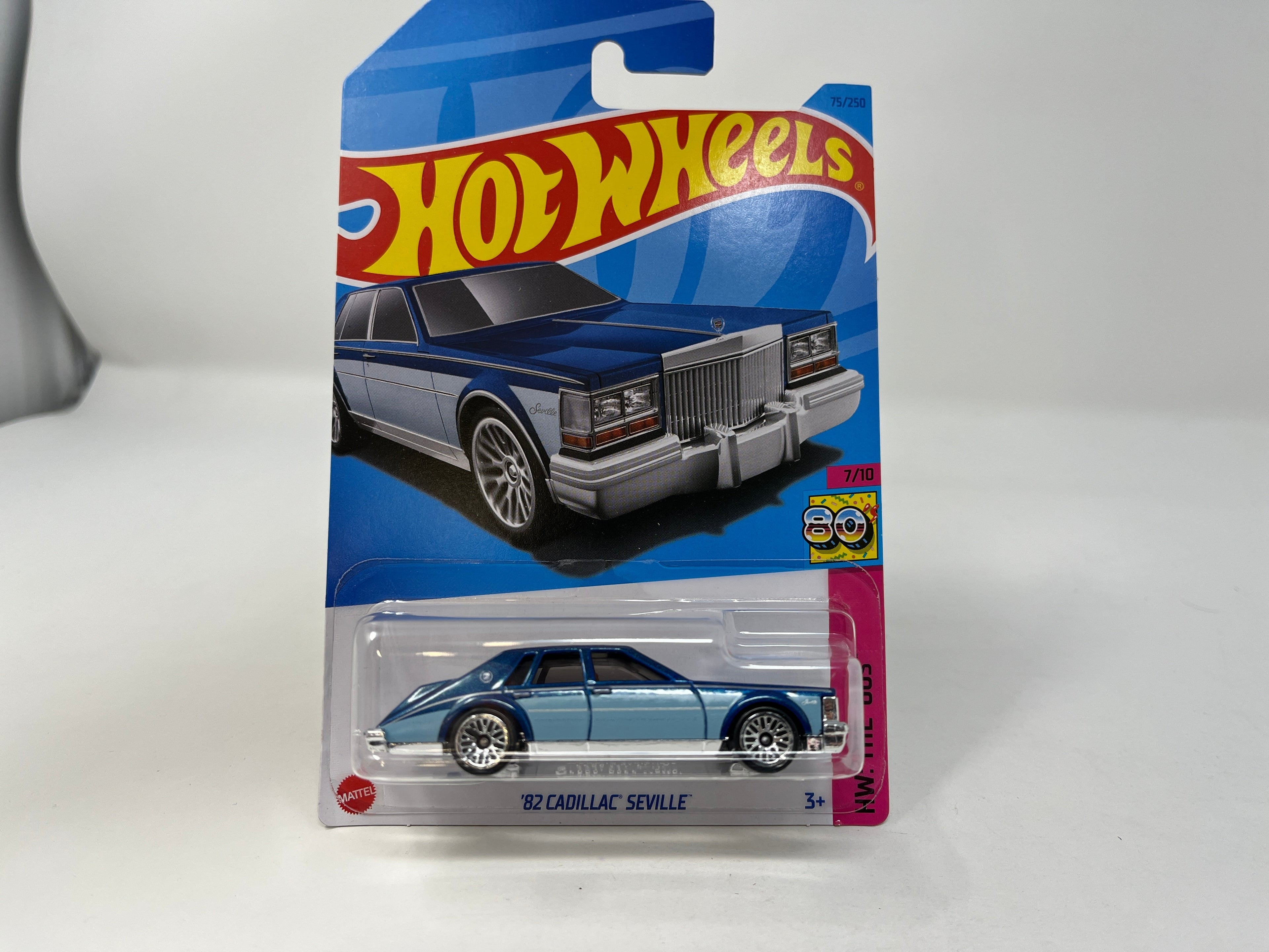 82 Cadillac Seville #75 * Blue* 2023 Hot Wheels