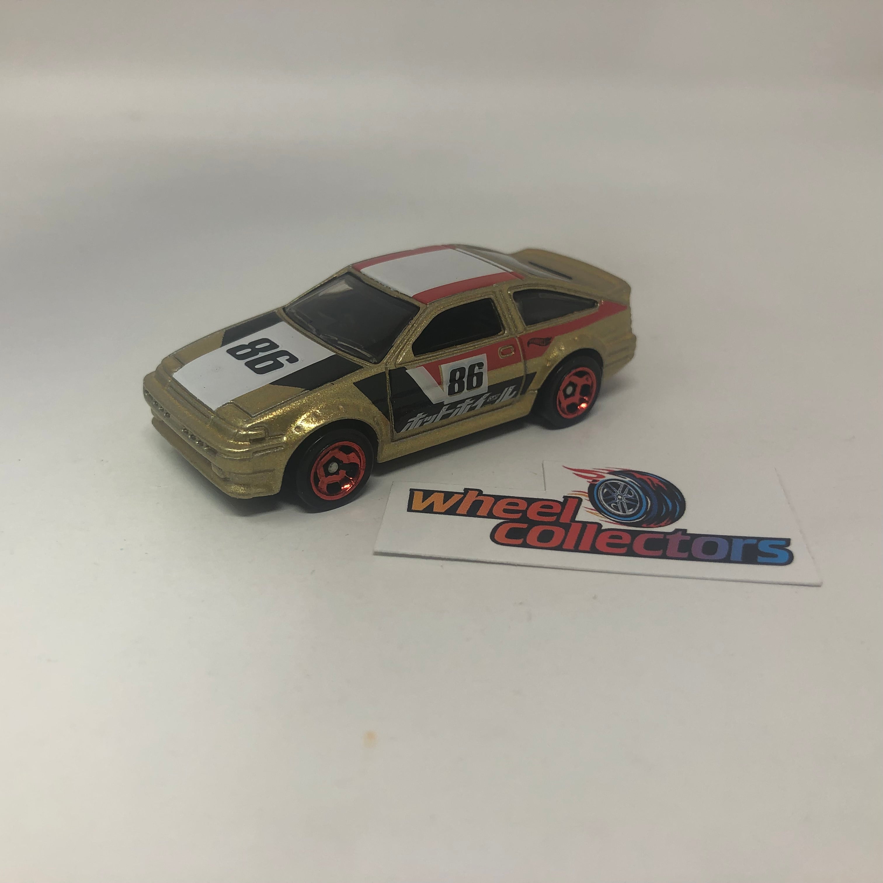 Toyota AE-86 Corolla * Gold * Hot Wheels Loose 1:64 Scale