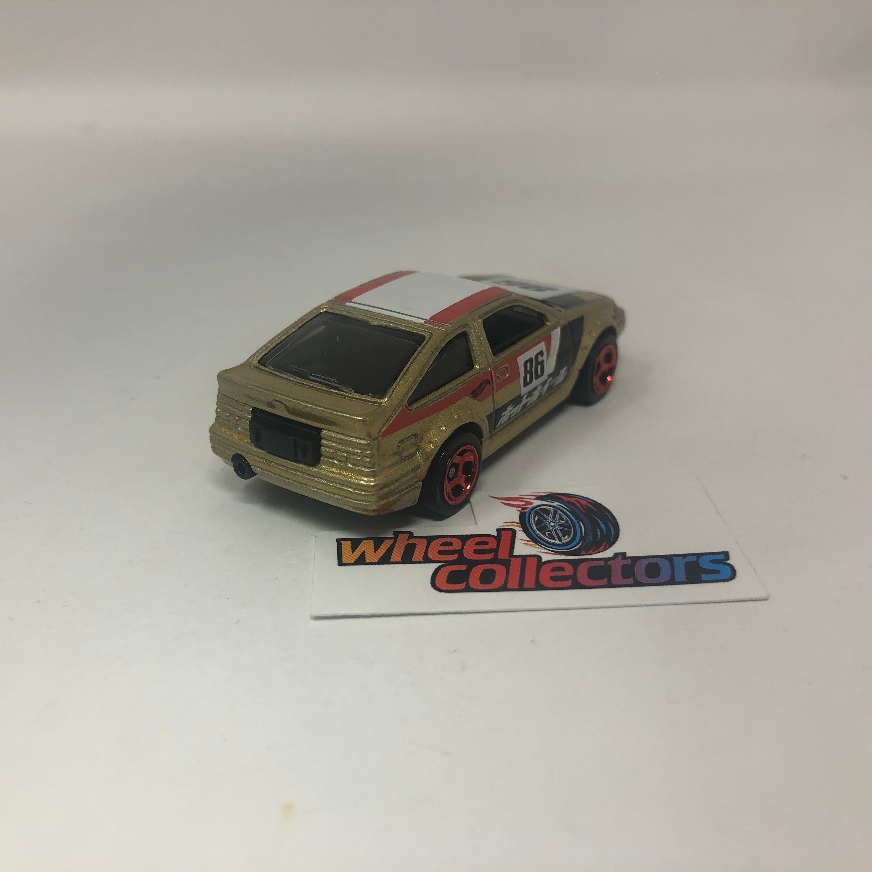 Toyota AE-86 Corolla * Gold * Hot Wheels Loose 1:64 Scale