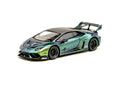 Tarmac Works 1:64 LB鈽匴ORKS Lamborghini Hurac谩n GT Magic Green LHD Version