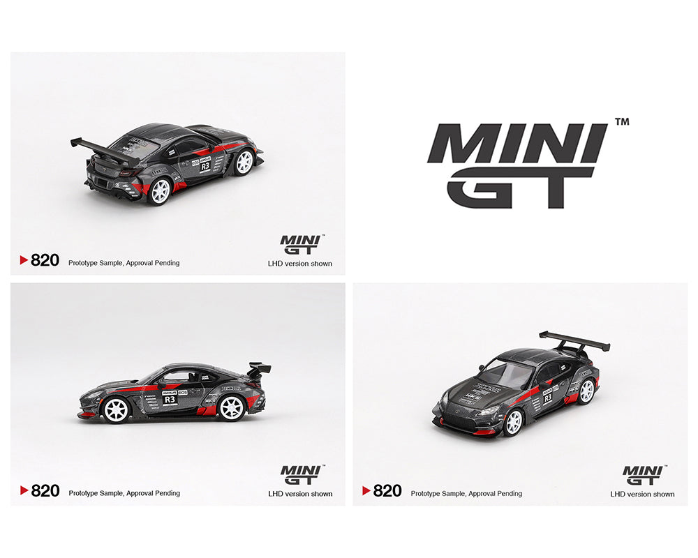 MINI GT 1:64 Toyota GR86 Larry Chen鈥檚 HKS Turbocharged GR86 in Grey