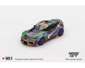 MINI GT 1:64 Toyota GR Supra KUHL 2021 D1GP EVANGELION RACING 2021 Japan Exclusive