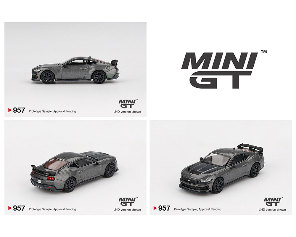 MINI GT 1:64 Ford Mustang Dark Horse 2024 in Carbonized Gray