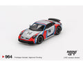 MINI GT 1:64 Porsche 911 Dakar 鈥淩ally 1974鈥?in Ice Grey Metallic