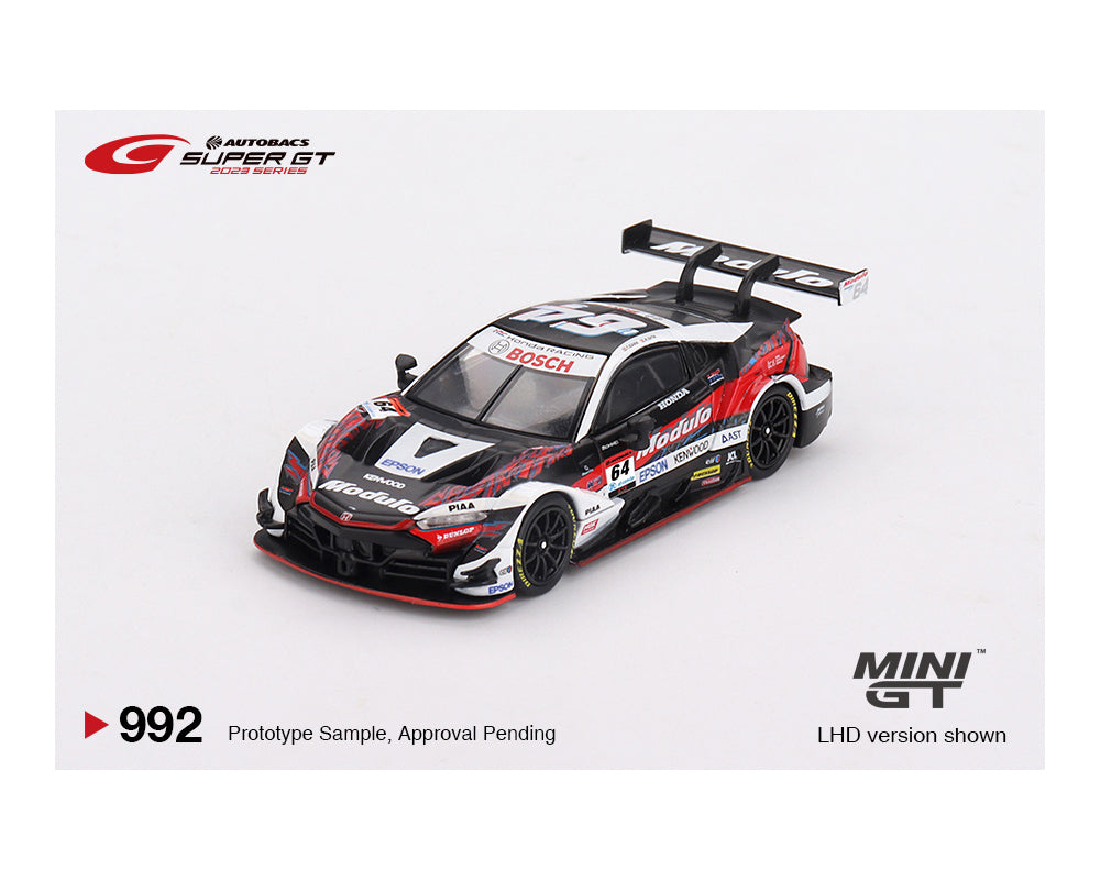 MINI GT 1:64 Japan Exclusive Honda NSX-GT 鈥淭ype S鈥?GT500 #64 鈥淢odulo NSX-GT鈥?Modulo Nakajima Racing 2023 SUPER GT Series