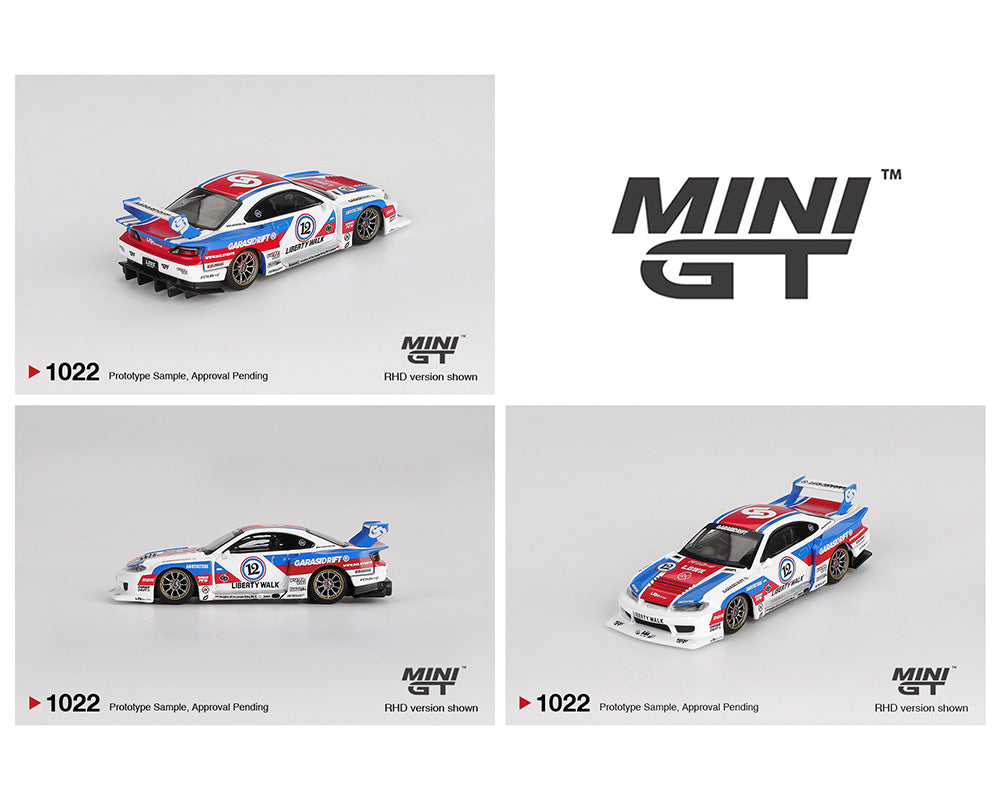 MINIGT 1:64 Nissan LB-Super Silhouette S15 SILVIA GARASIDRIFT x LBWK 2025