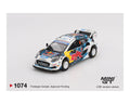 MINI GT 1:64 Ford Puma Rally1 #16 M-Sport Ford WRT 2024 Rally Finland 3rd Place