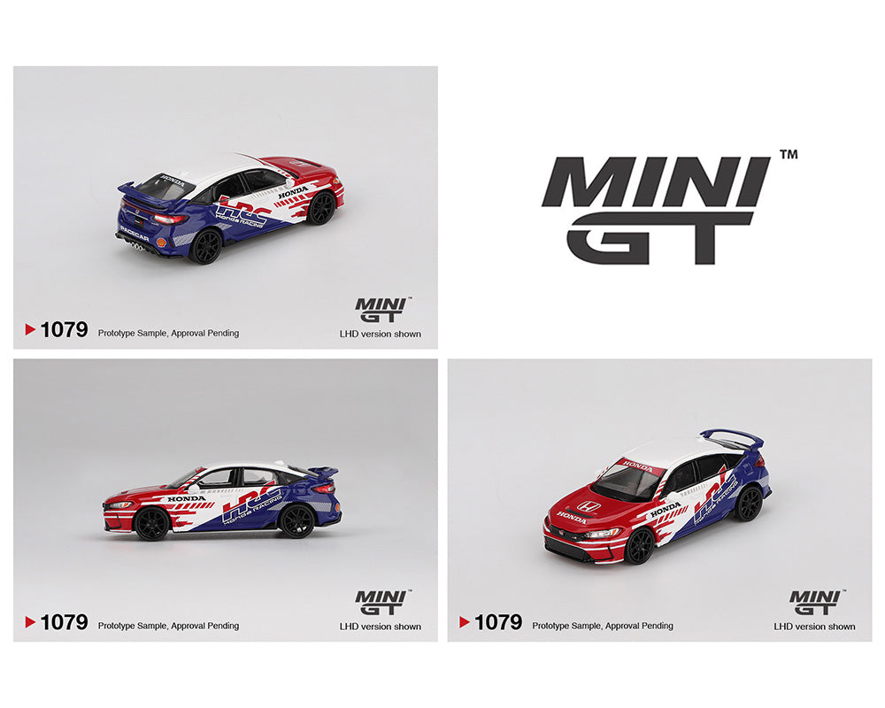 MINI GT 1:64 Honda Civic TYPE R 2024 Pace Car HRC