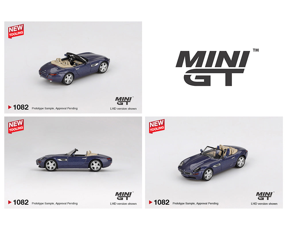 MINIGT 1:64 BMW Z8 Alpina in Alpine Blue