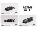 MINIGT 1:64 LB-WORKS Lamborghini Aventador Limited Edition in Matte Black