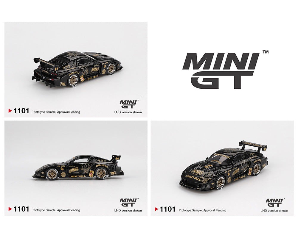 MINI GT 1:64 Mazda RX-7 LB-Super Silhouette FD-NILES 鈥?Black