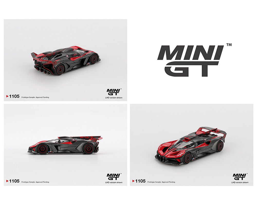 MINI GT 1:64 Bugatti Bolide in Red
