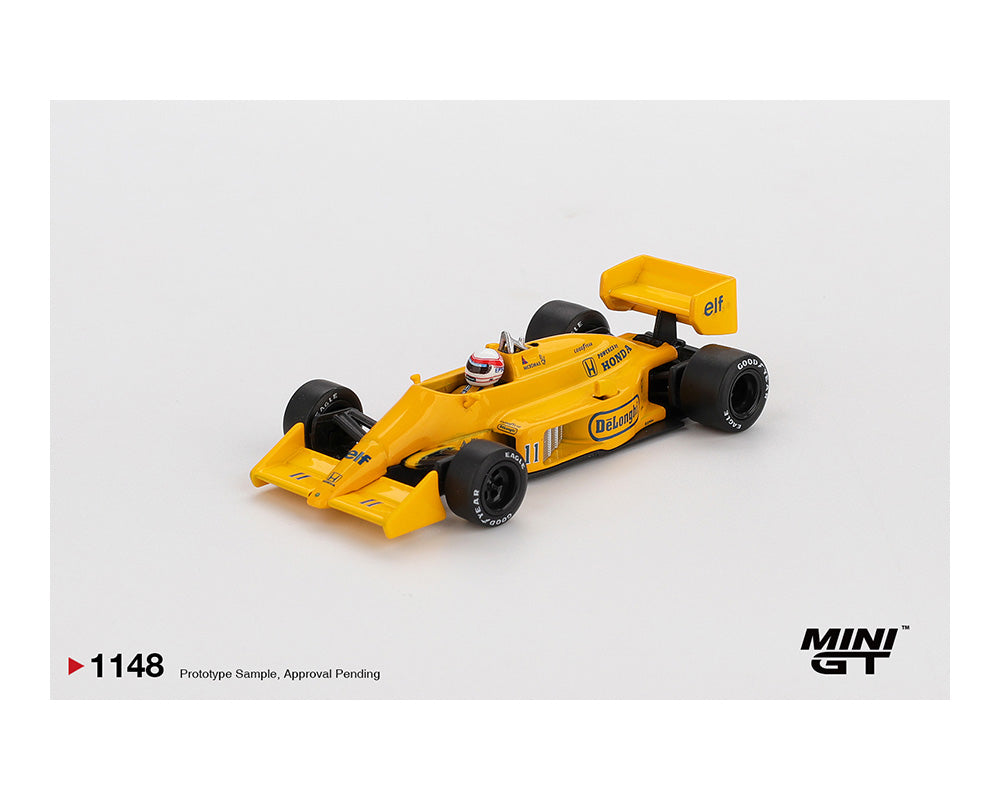*PREORDER* MINI GT 1:64 Lotus 99T #11 Satoru Nakajima 鈥?1987 Monaco Grand Prix