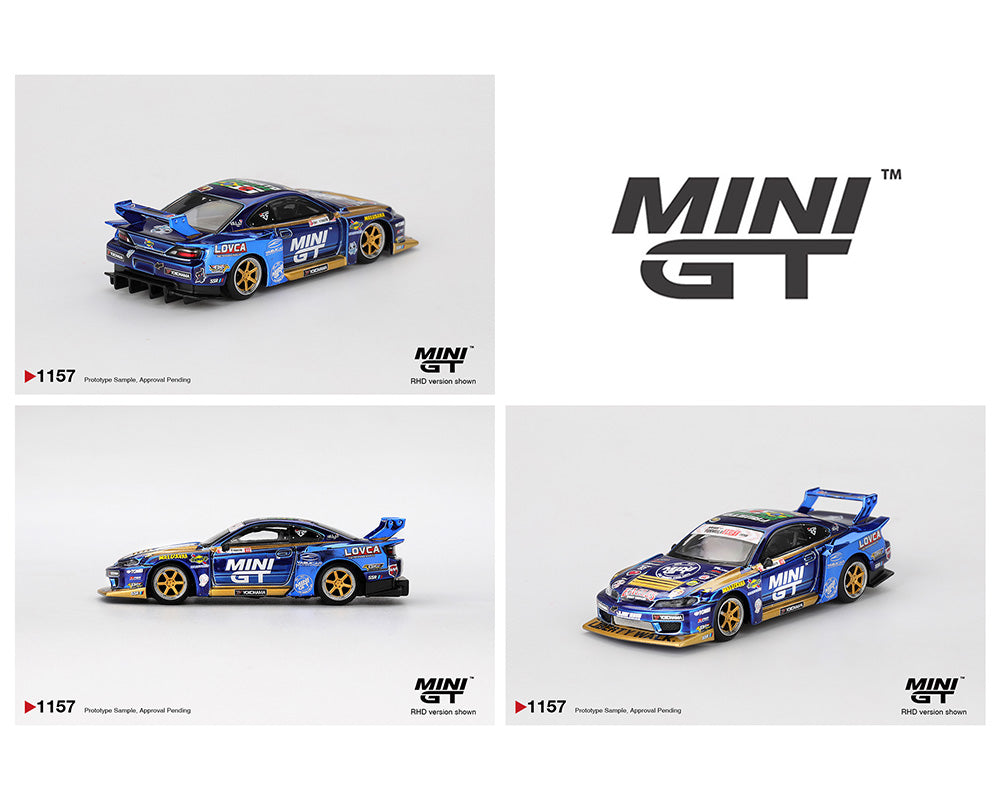 *PREORDER* MINI GT 1:64 Nissan LB-Super Silhouette S15 Silvia #555 Team MINI GT Liberty Walk 鈥?2025 Formula Drift
