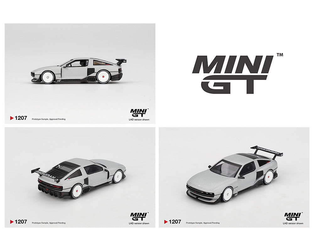 *PREORDER* MINIGT 1:64 Hyundai Concept N Vision 74 (VP2) 鈥?Silver 鈥?Korea Exclusive