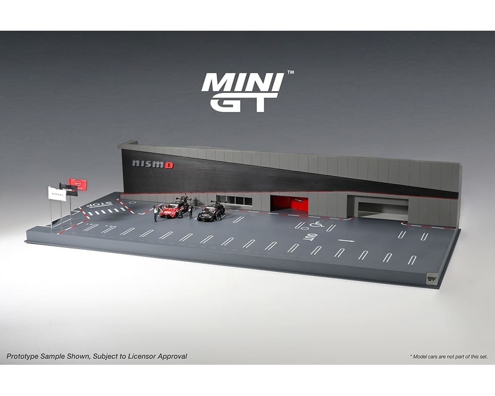MINI GT 1:64 Diorama Nissan Motorsports Nismo Operation