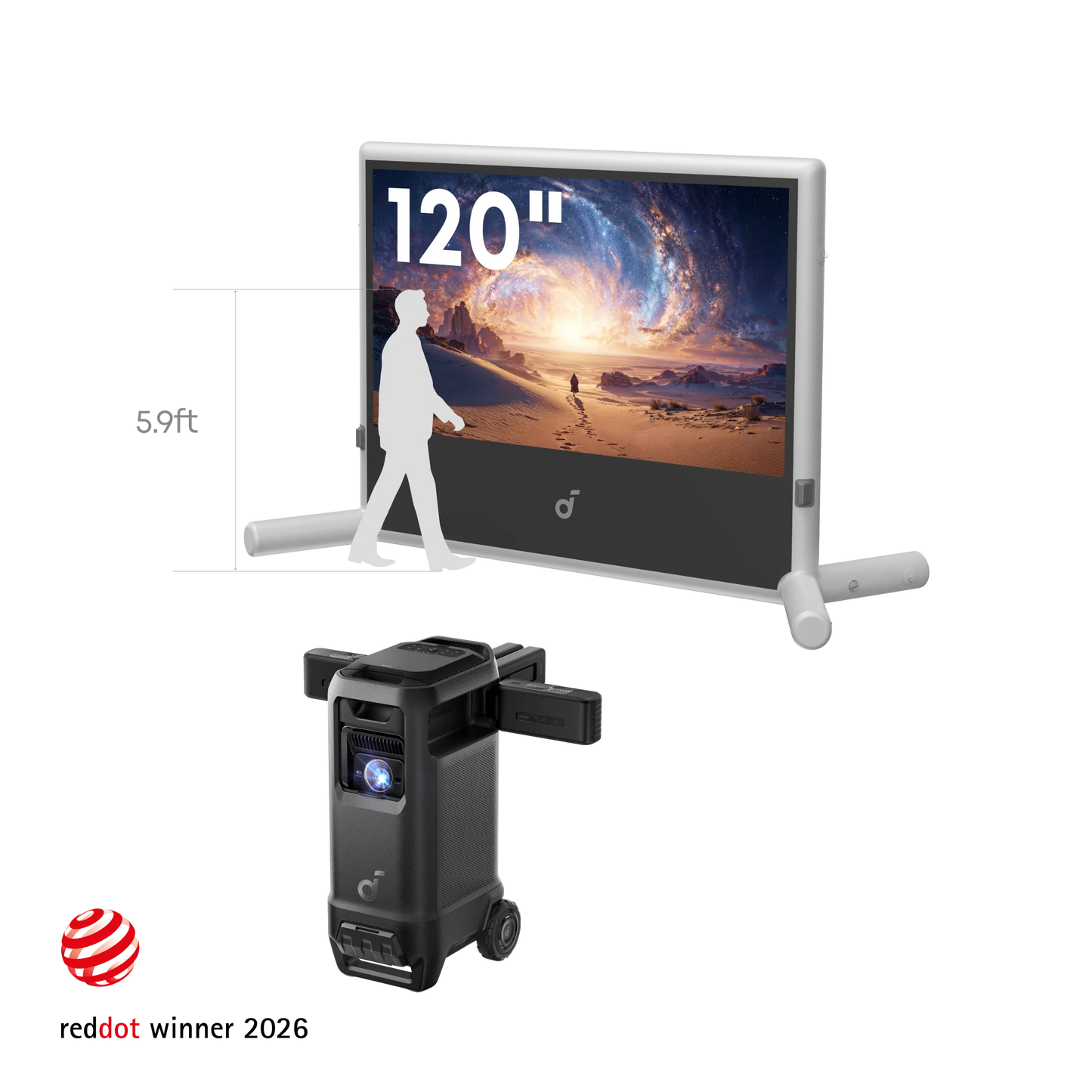 Nebula X1 Pro 4K Projector | World's First Mobile Theater Station