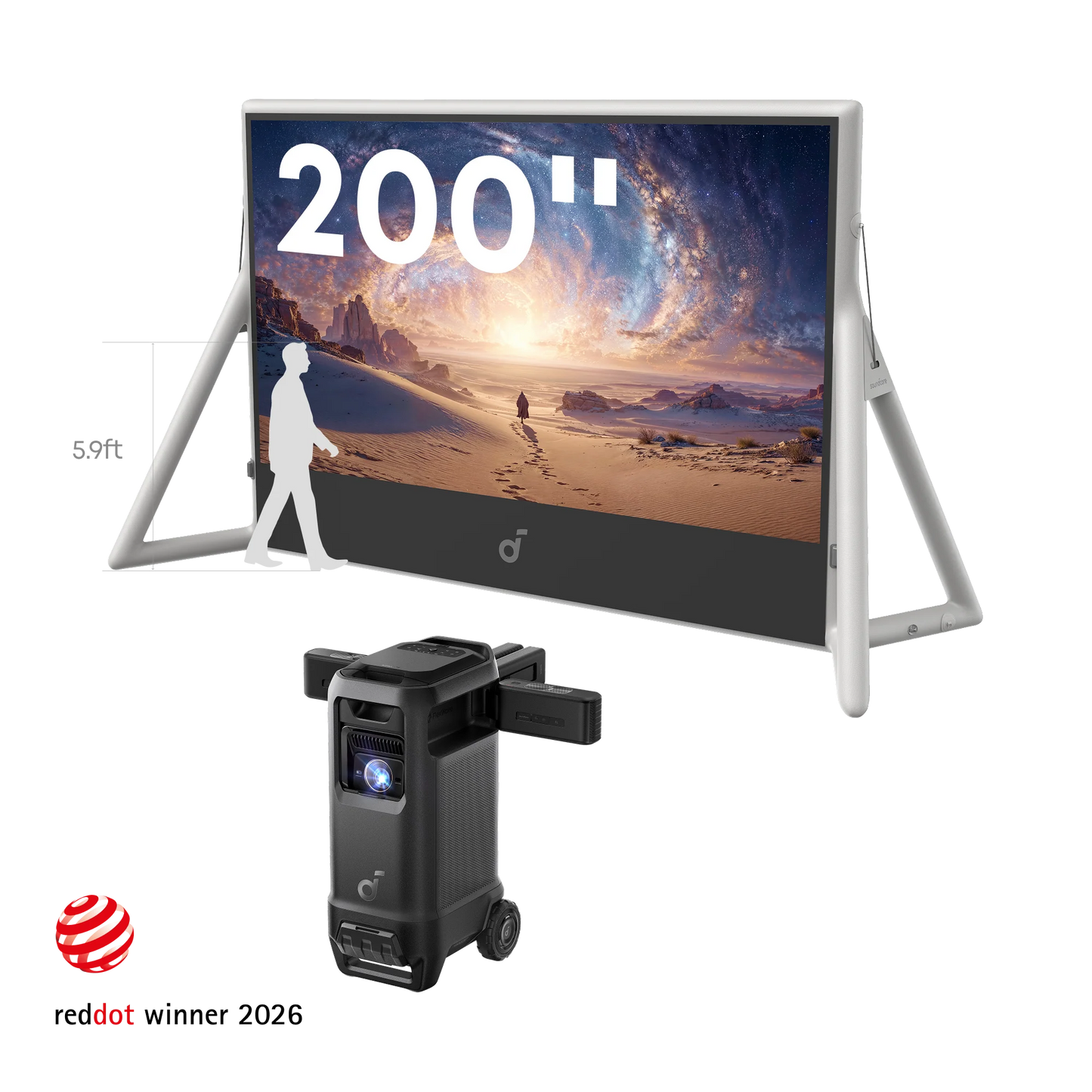 Nebula X1 Pro 4K Projector | World's First Mobile Theater Station