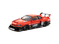 Tarmac Works 1:43 LB-ER34 Super Silhouette SKYLINE #5 in Red and Black