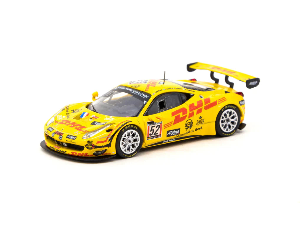 Tarmac Works 1:64 Ferrari 458 Italia GT3 (2013), 24 Hours of Spa 2013, L. Gorinni / S. L茅meret / T. Prignaud / R. Brandela