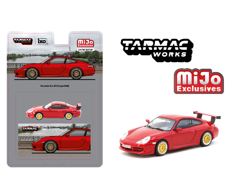 Tarmac Works 1:64 Tarmac Works 1:64 Porsche 911 GT3 (Type 996) in Red