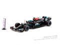 Tarmac Works 1:64 Mercedes-AMG F1 W12 E Performance S茫o Paulo Grand Prix 2021 Winner Lewis Hamilton