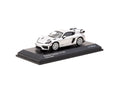 Tarmac Works 1:64 Porsche Cayman GT4 RS in GT Silver Metallic