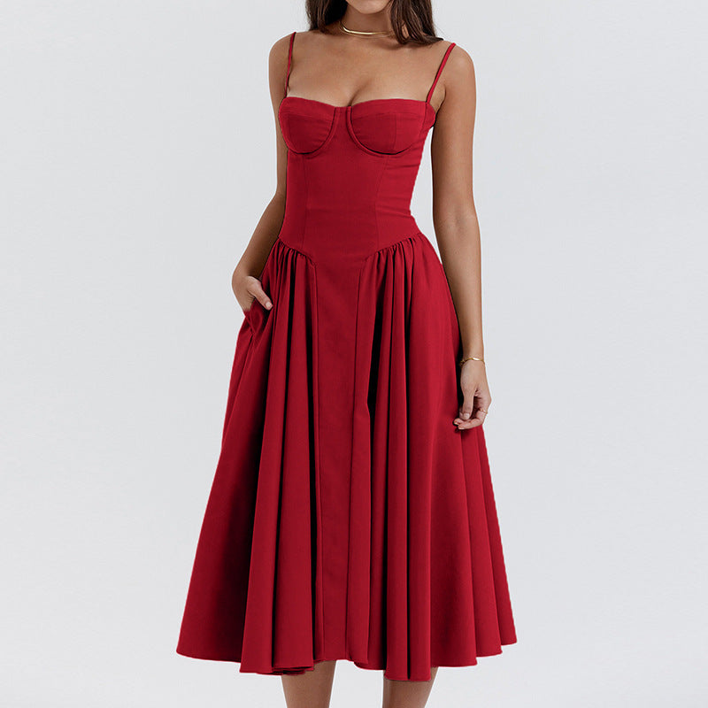 Waisted Camisole Dress Women