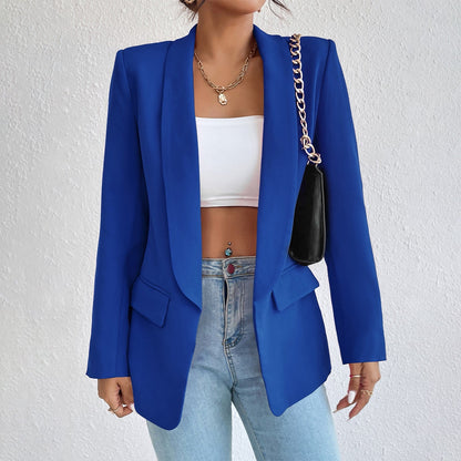 Winter Rose Fashion Suit Lapel